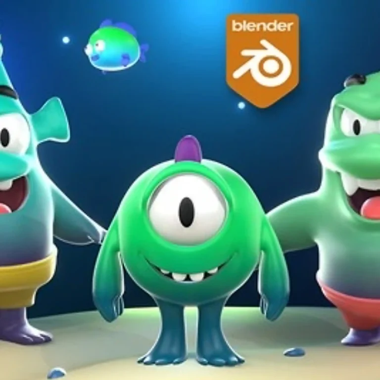 Introduction to 3D Characters Modeling in Blender