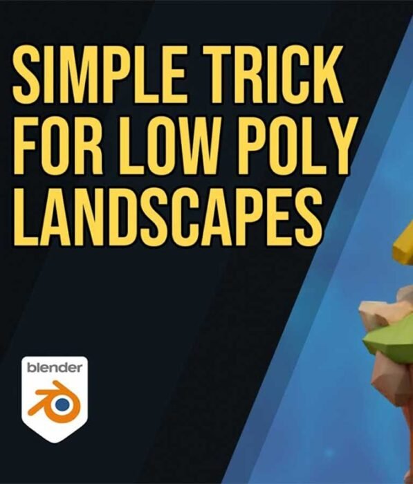 Low Poly Landscapes - Blender Bite Sized Course