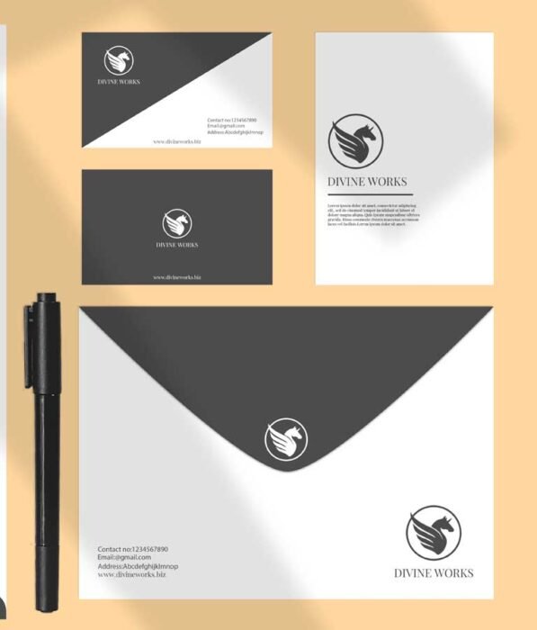 Stationery Mockup Free Download