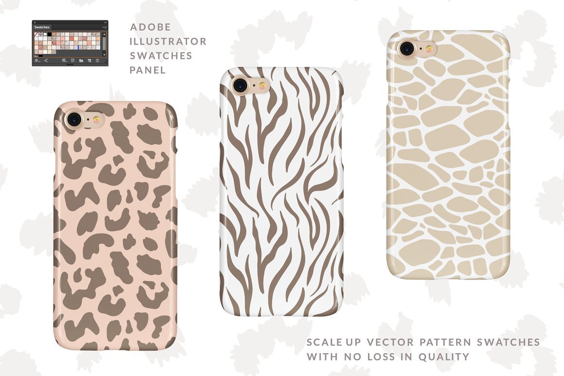 Wild Animal Print Seamless Patterns