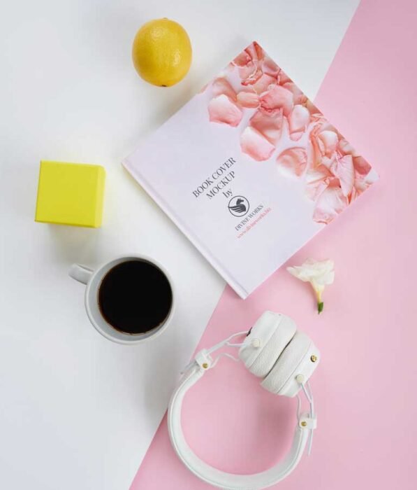 Book Cover Mockup PSD Free Download