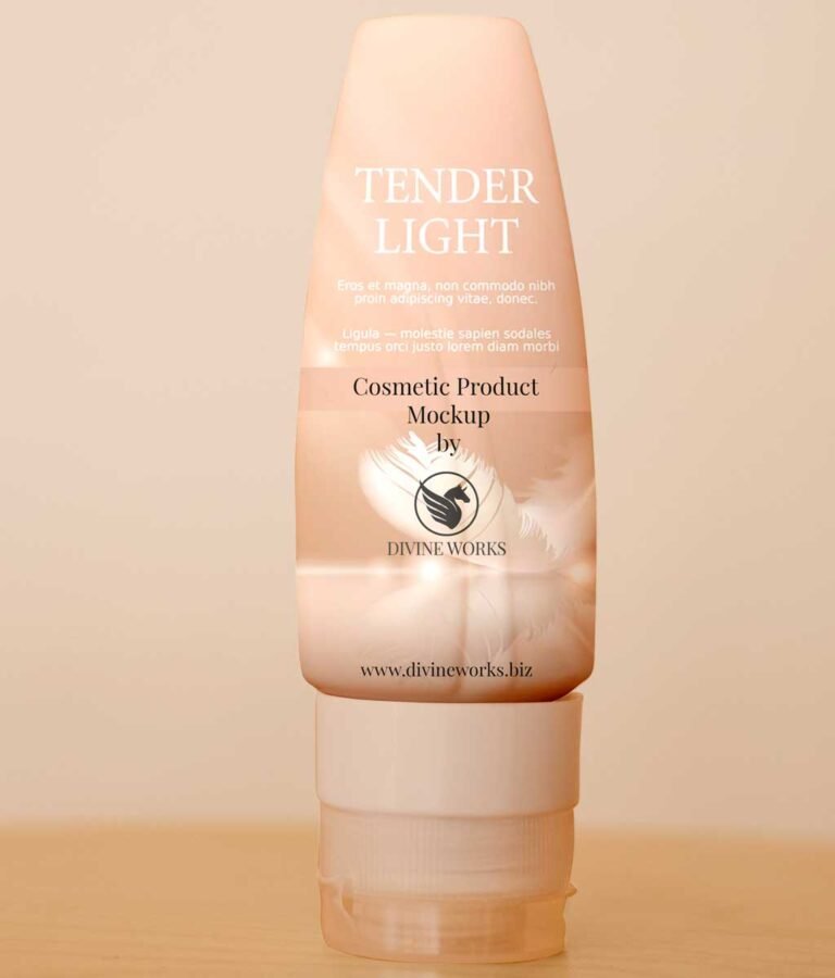 Cosmetic Product Mockup PSD Free Download