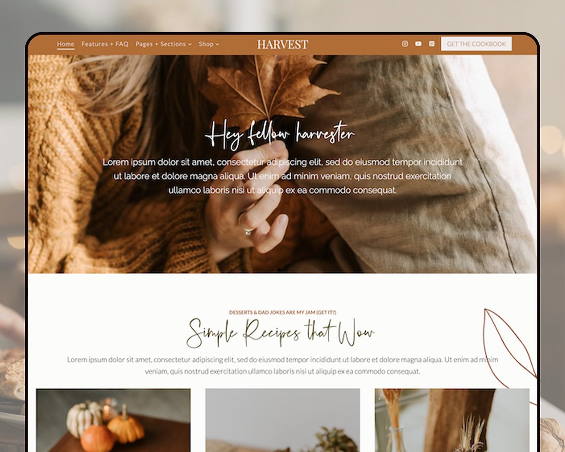 Harvest | WordPress Blog Theme