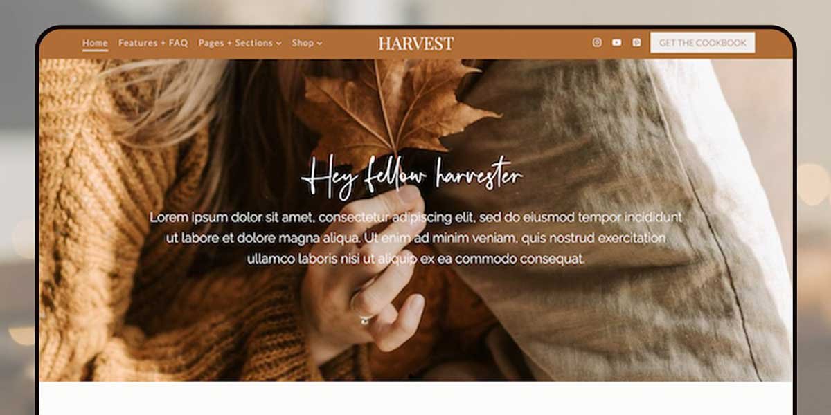 Harvest | WordPress Blog Theme