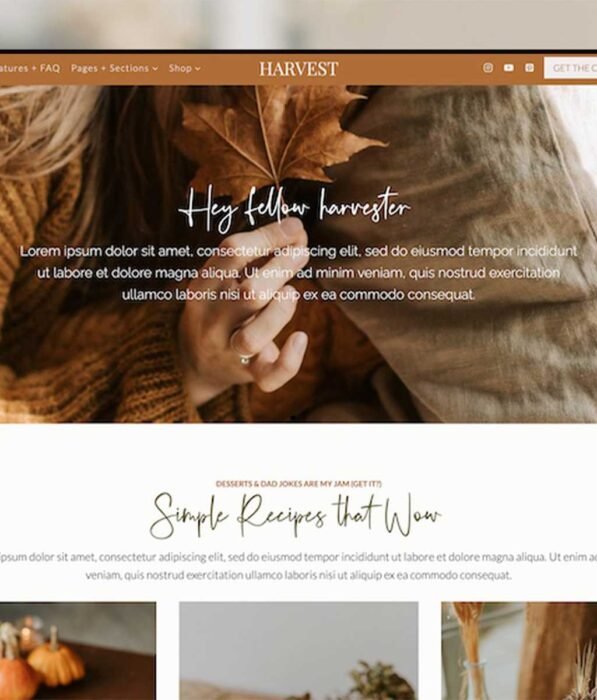 Harvest | WordPress Blog Theme