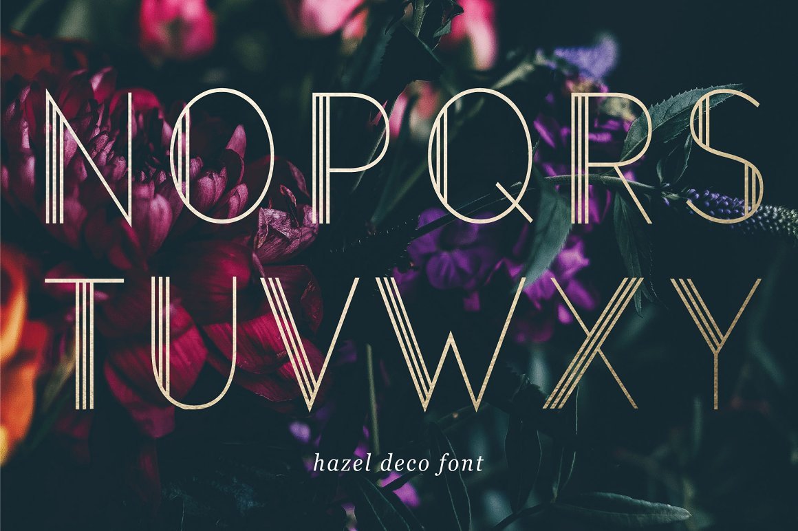 Hazel Deco Font