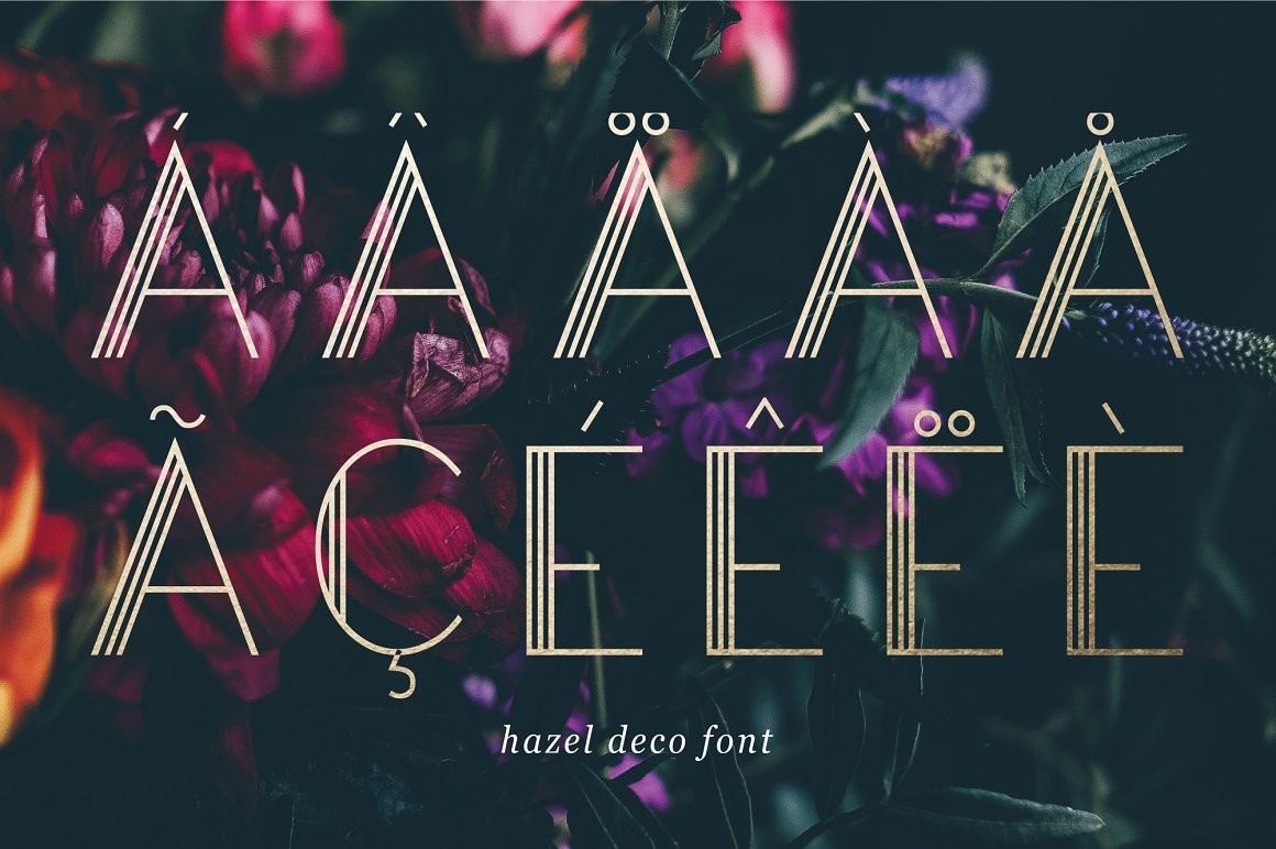 Hazel Deco Font