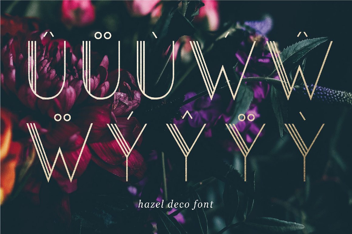 Hazel Deco Font