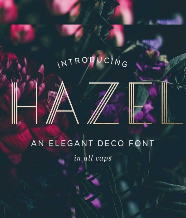 Hazel Deco Font