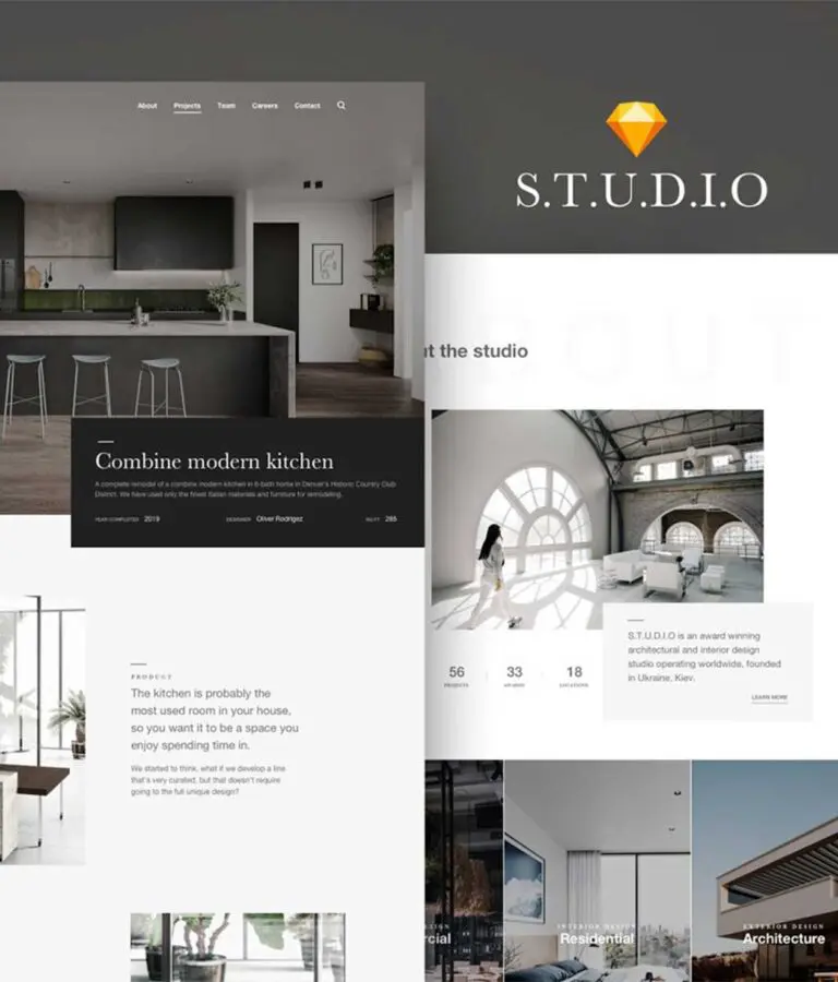 Interior & Architecture Web Template