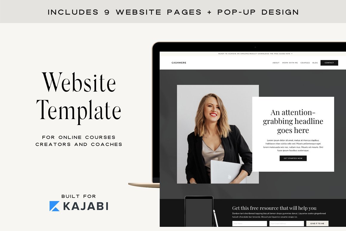 Kajabi Website Theme