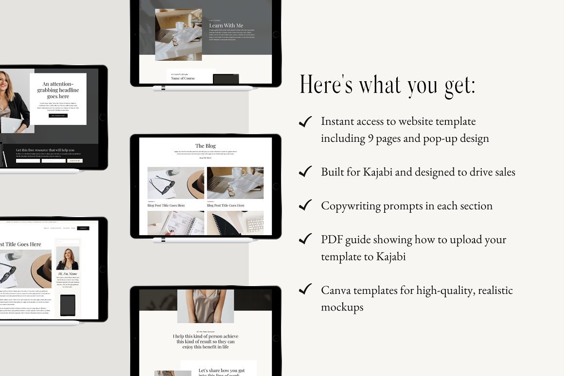 Kajabi Website Theme