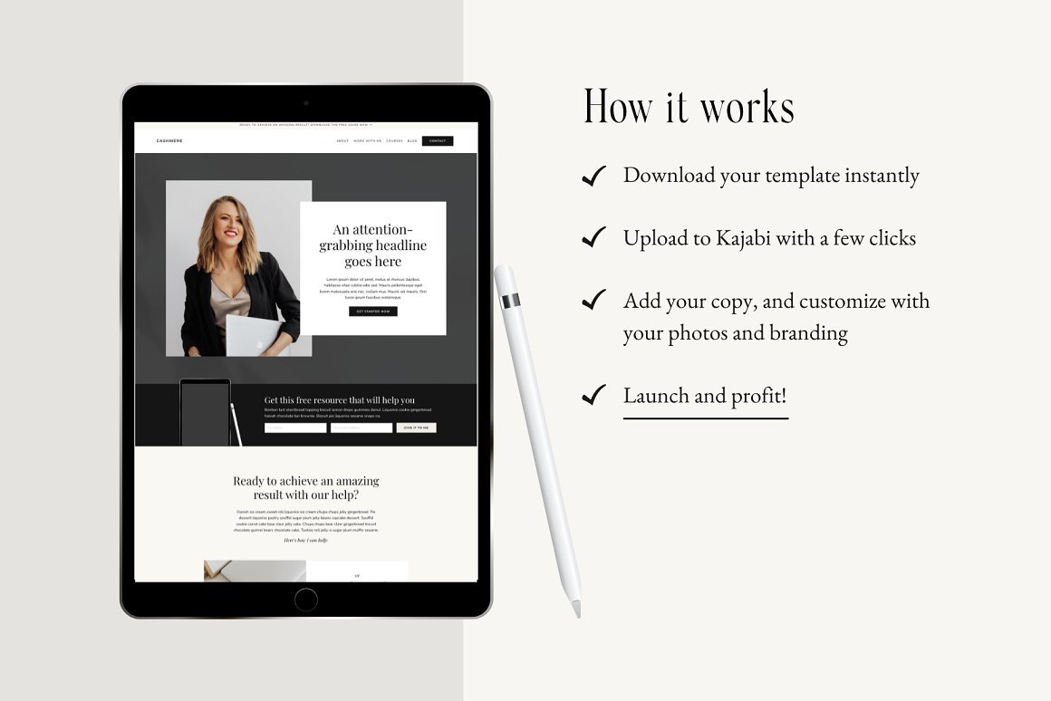 Kajabi Website Theme