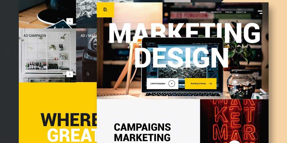 Marketing & Design - Website