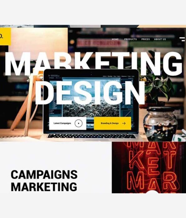 Marketing & Design - Website