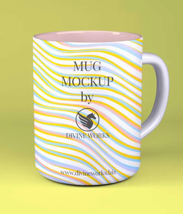 Mug Mockup PSD Free Download