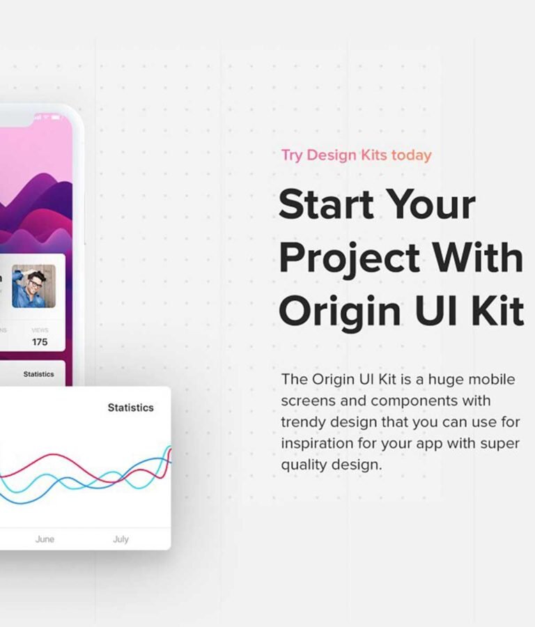 Origin Mobile UI Kit