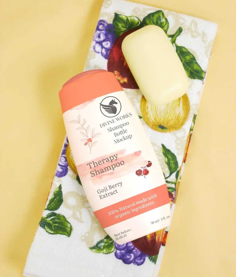 Shampoo Bottle Mockup PSD free Download