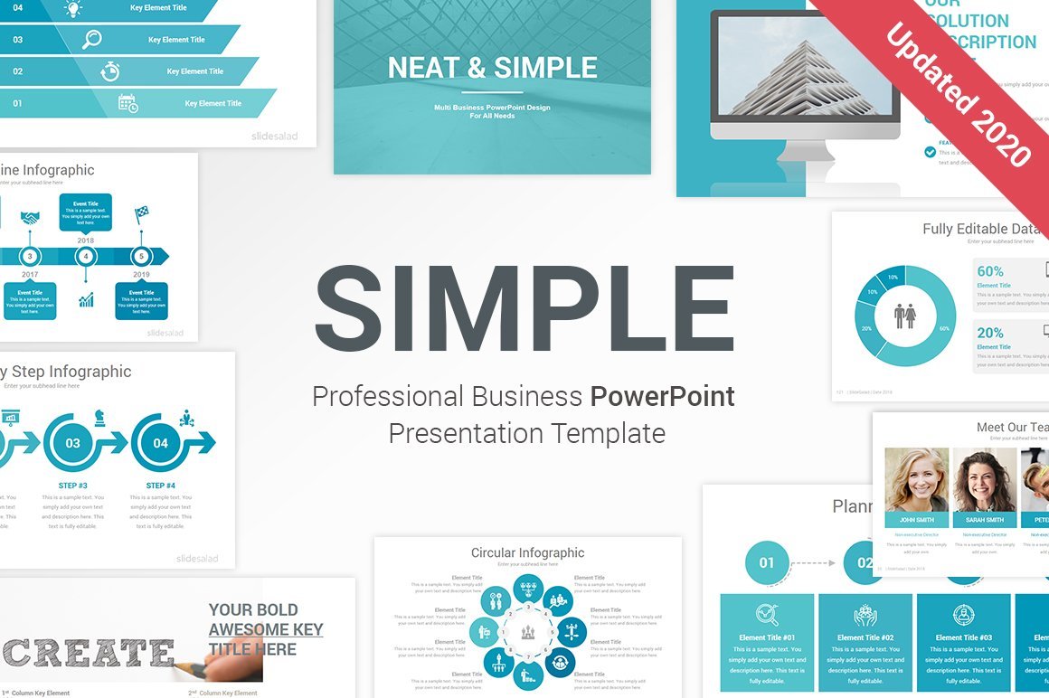 Simple & Modern PowerPoint Template