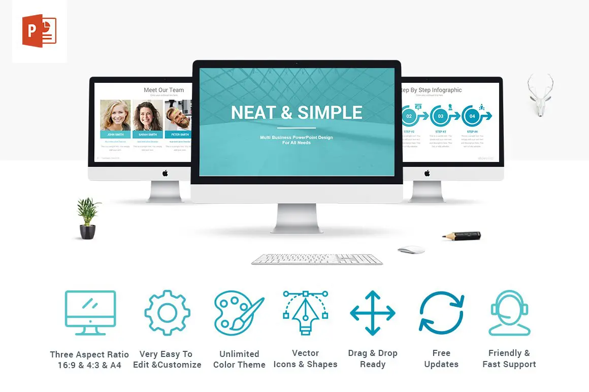 Simple & Modern PowerPoint Template