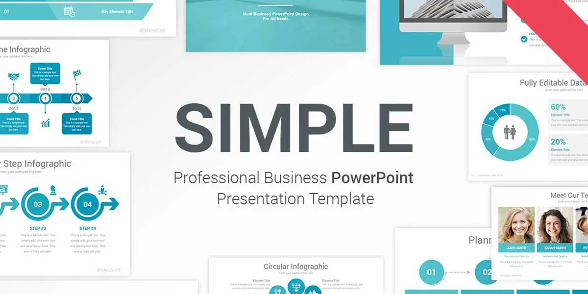 Simple & Modern PowerPoint Template