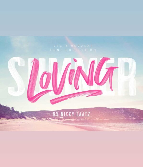 Summer Loving Font Collection
