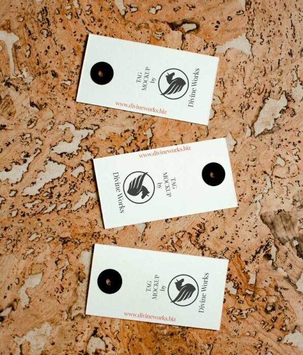 Tag Mockup PSD Free Download