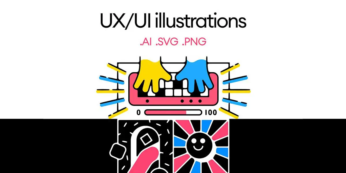 UX/UI Illustrations