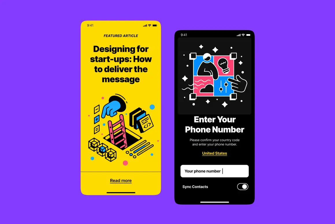 UX/UI Illustrations