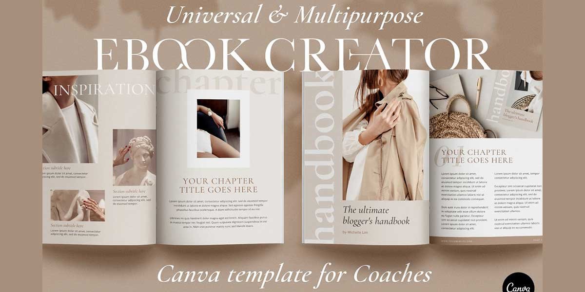 eBook Creator template | CANVA