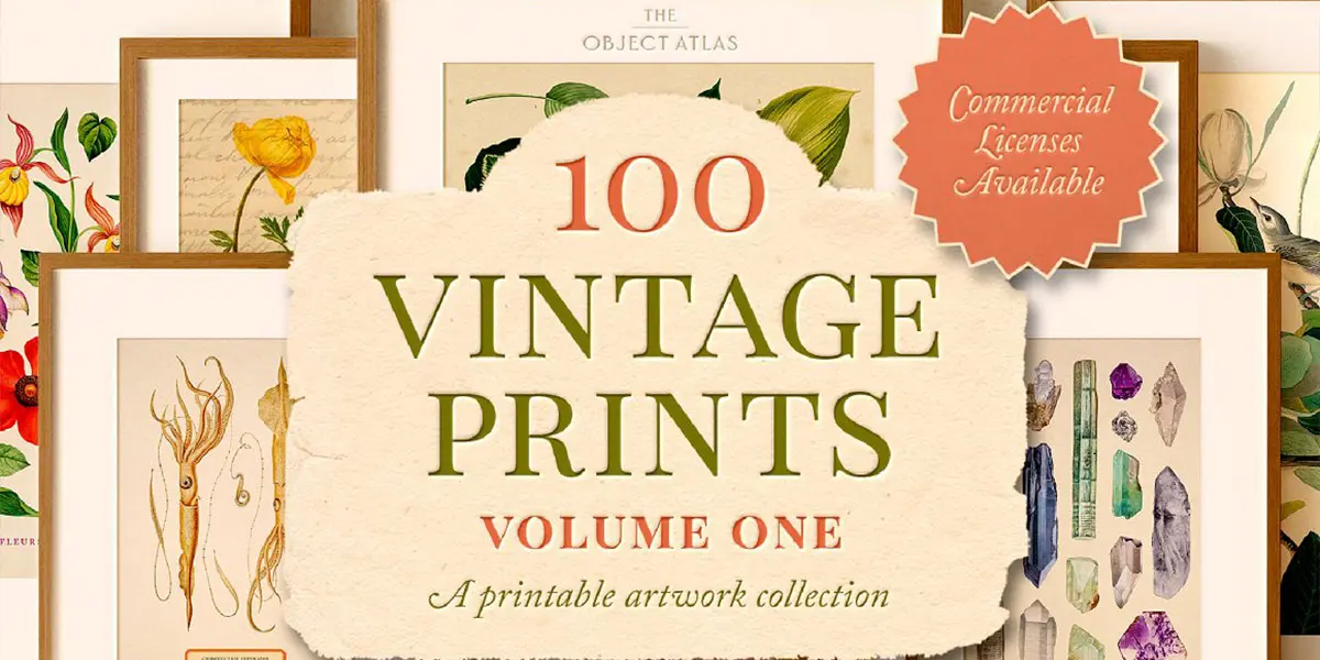 Vintage Art Prints Vol. 1