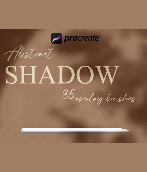 Abstract Shadow Stamps for Procreate