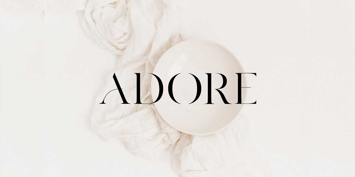 Adore Modern Serif Font