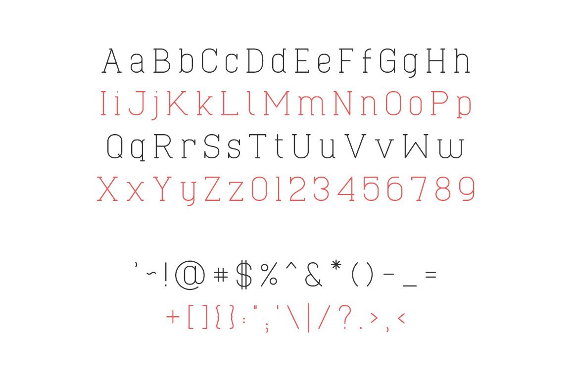 Cabo Slab Font Family