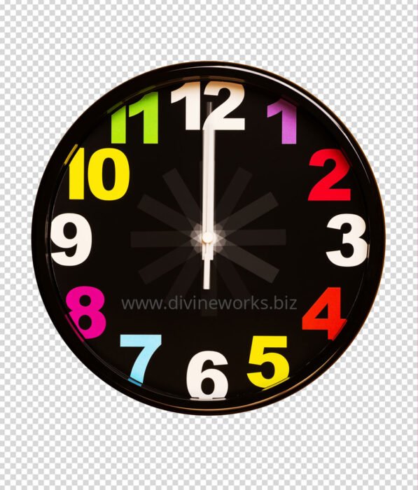 Clock without Background