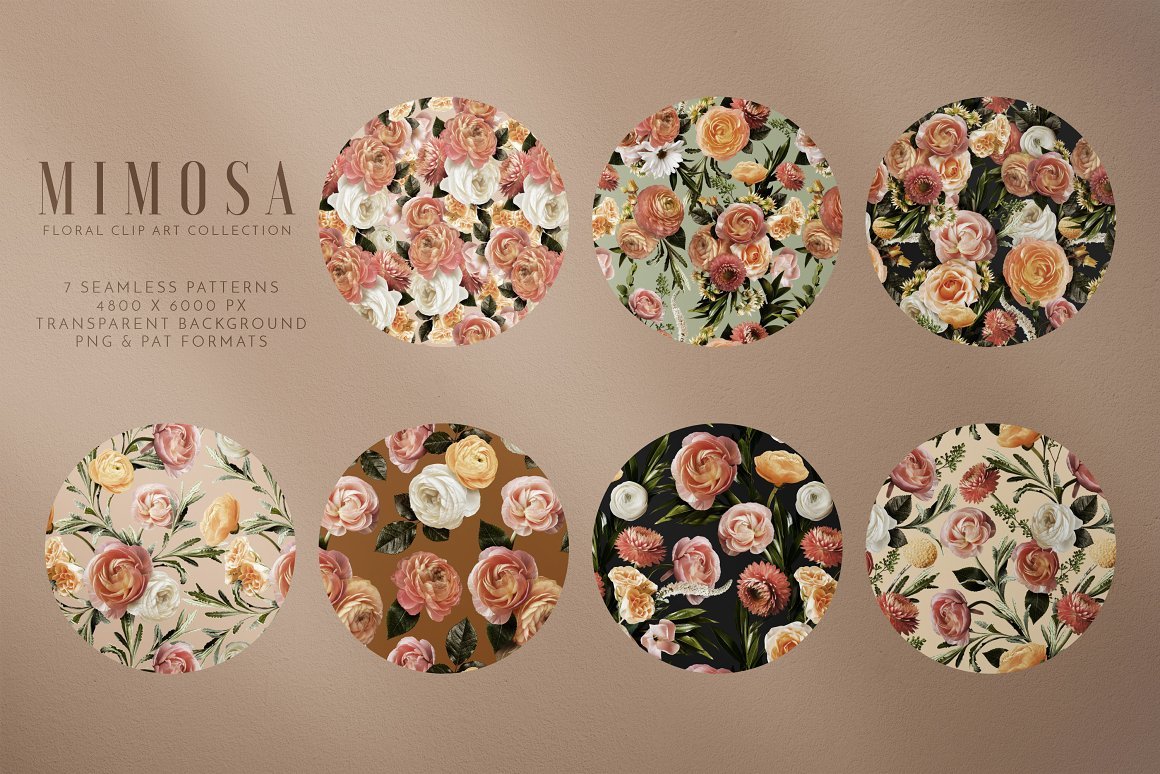 Floral Art Collection - Mimosa