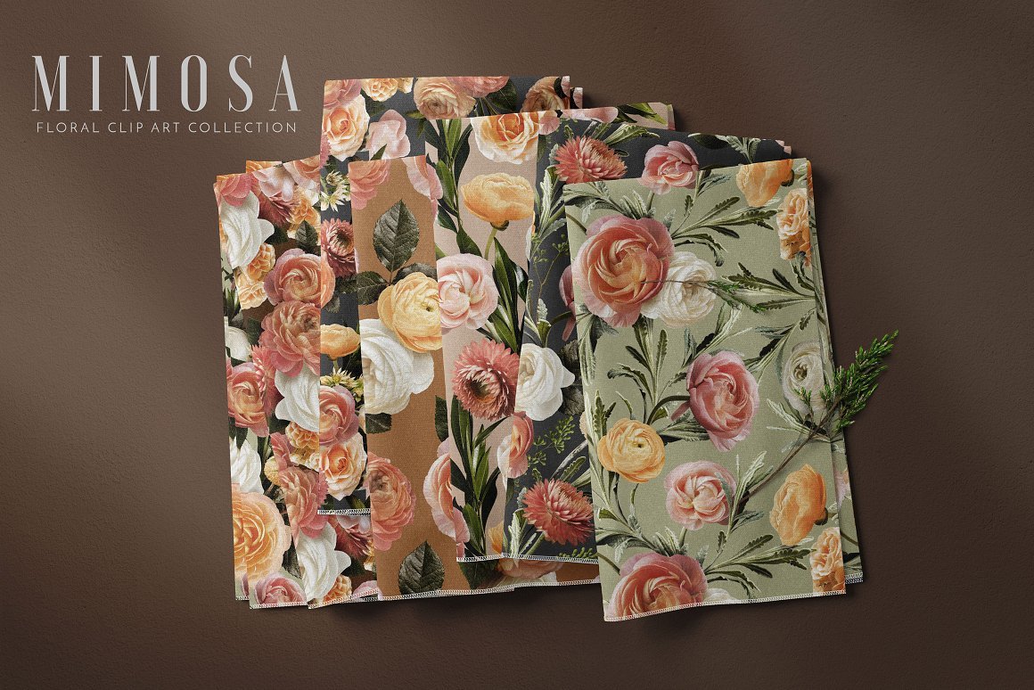 Floral Art Collection - Mimosa