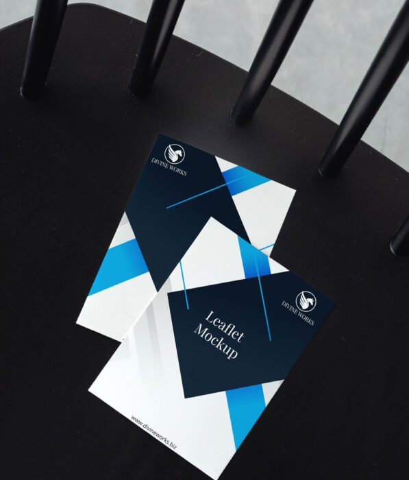 Leaflet Mockup PSD Free Download