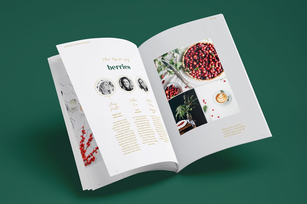 Magazine / CANVA, INDD / Ellen