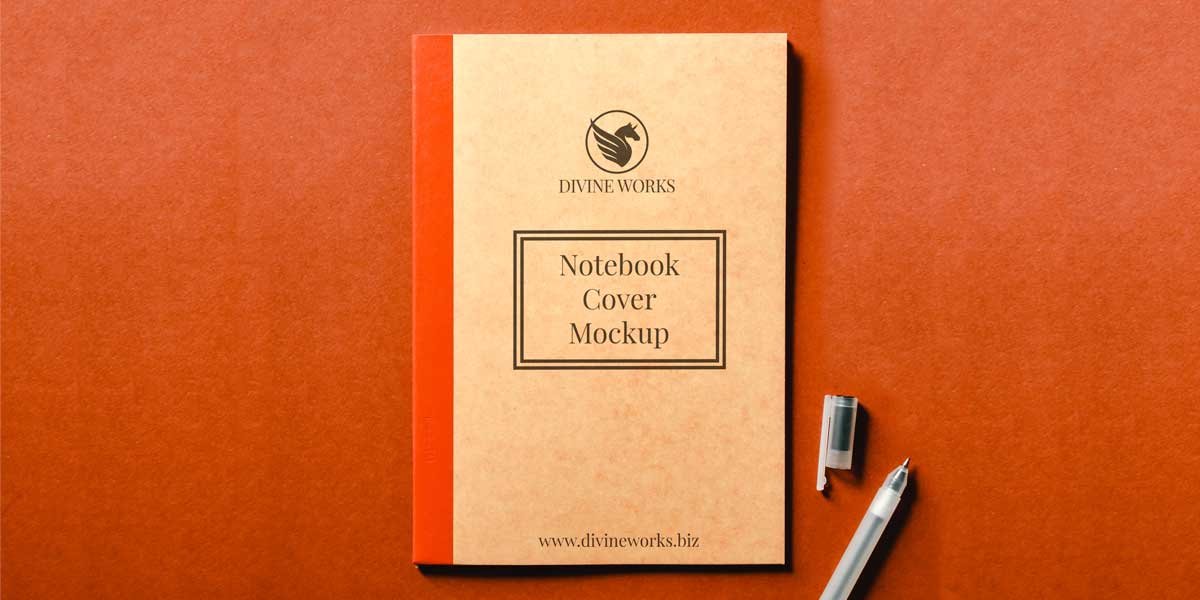 Notebook Cover Mockup