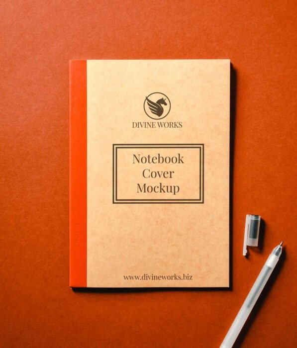 Notebook Cover Mockup