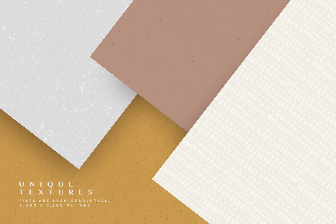Paper Textures in Modern Colors