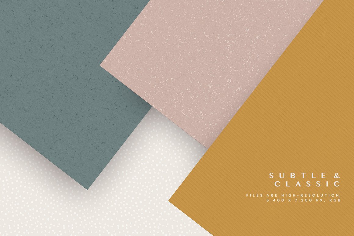 Paper Textures in Modern Colors