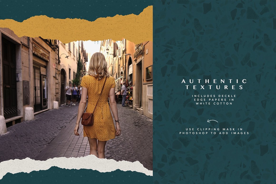 Paper Textures in Modern Colors