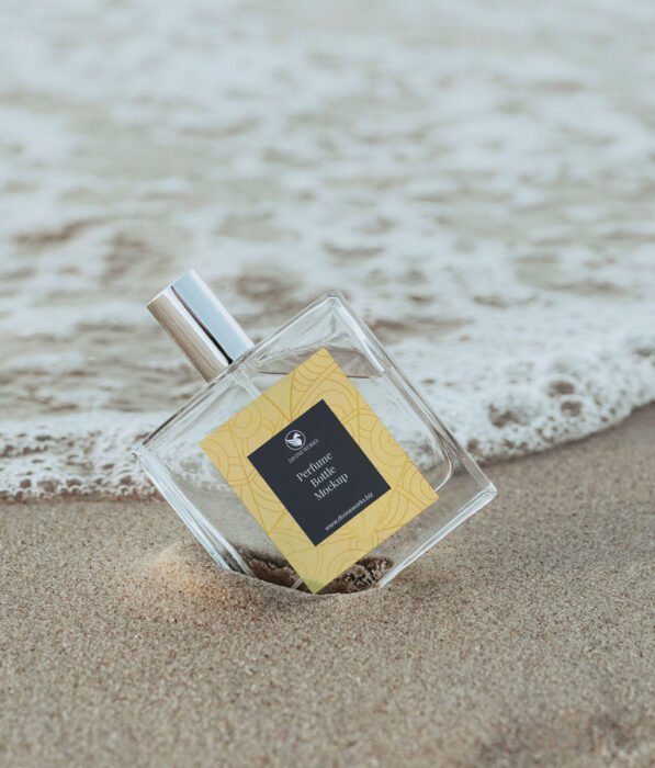 Perfume Bottle Mockup PSD Free Download