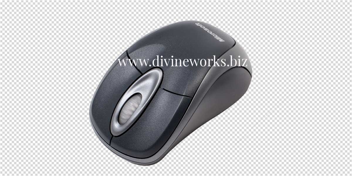 Wireless Microsoft Mouse Png