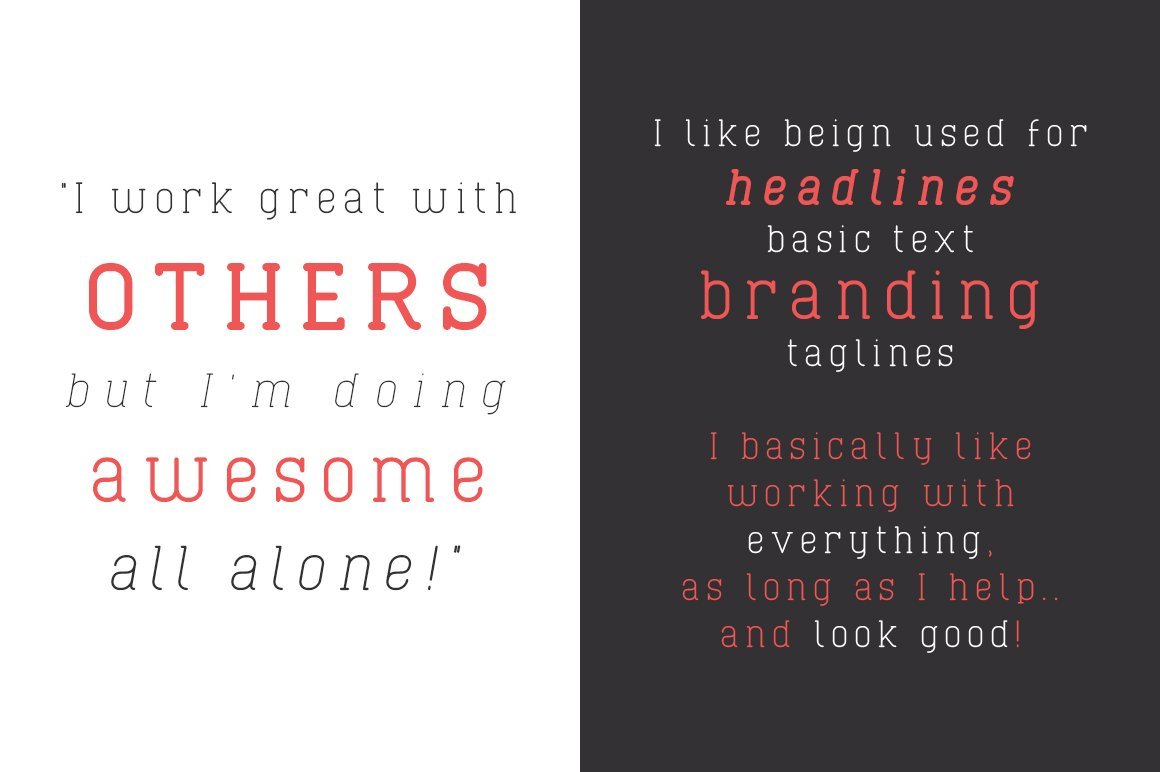 Cabo Slab Font Family