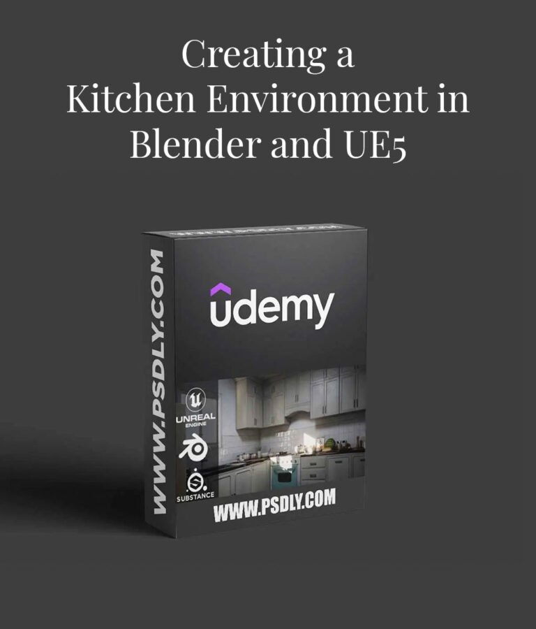 Creating a Kitchen Environment in Blender and UE5