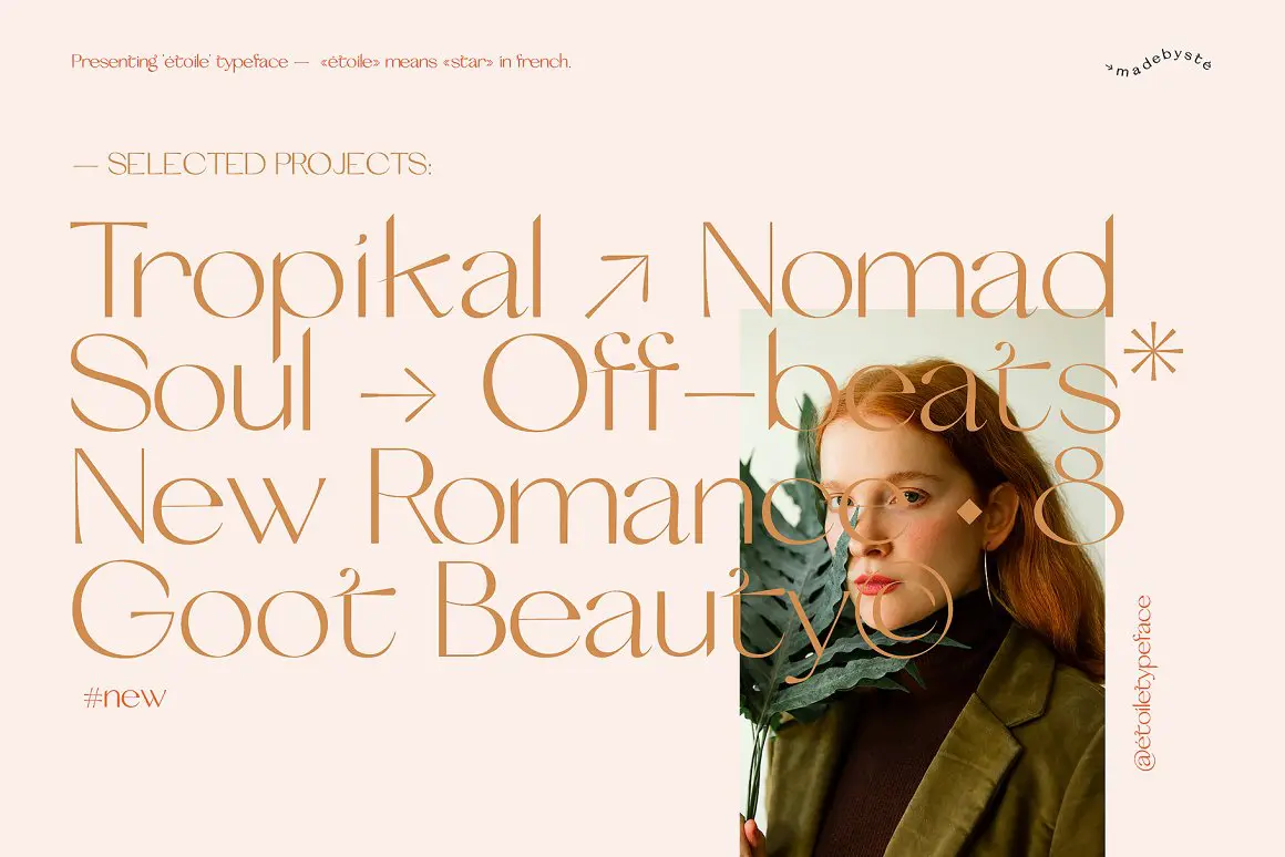Etoile Typeface