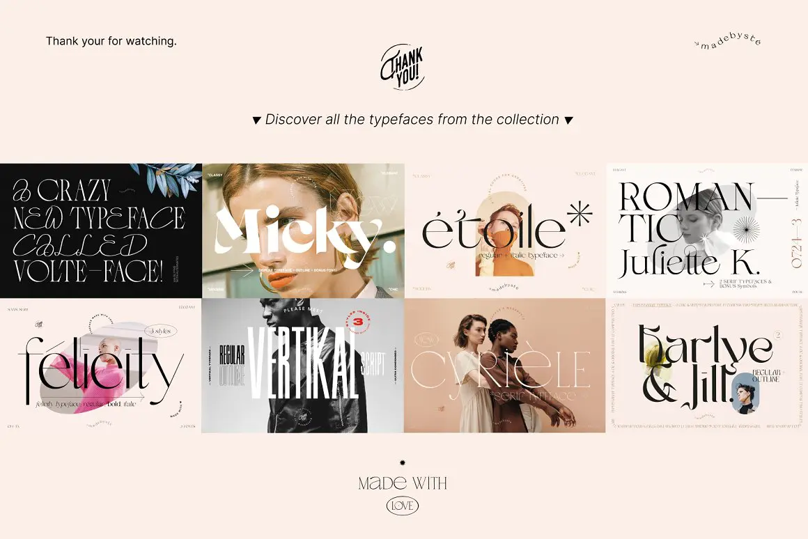 Etoile Typeface
